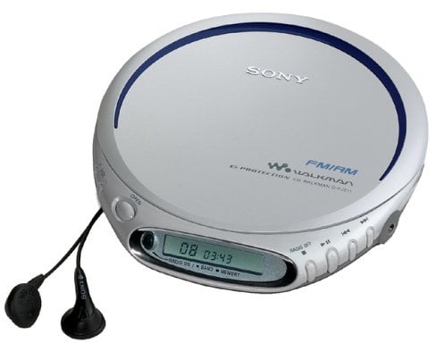 Sony D-FJ211 Personal CD Player with FM Radio