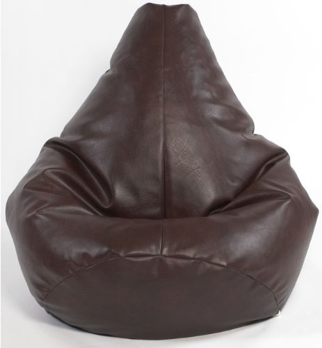 Beautiful Beanbags - Kids Highback Gaming Beanbag Chair - Brown