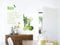 Komar - Deco-Sticker MOJITO - 100 x 70 cm - Wandtattoo, Wandbild, Wandsticker, Wandaufkleber, Walltattoo, Cocktail, Cocktailrezept, Minze, Limette, Küche -17708h, Grün/Gelb
