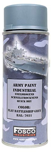 400ml Military Style SPRAY PAINT (Army Spray Paint - Battle Ship Grey)