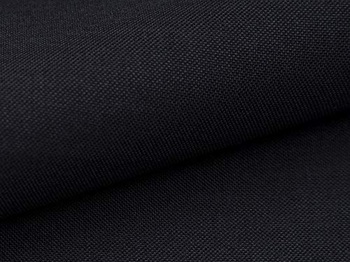 10 Meter Polsterstoff Lux 23 Schwarz