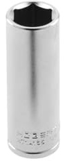 Högert Technik Sechskantsteckschlüssel 3/8“, 21 mm, lang, CrV, HT1A171