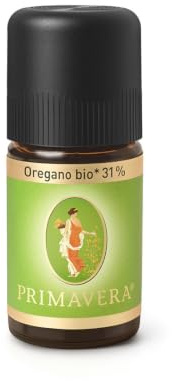 PRIMAVERA Ätherisches Öl Oregano bio 31% 6 x 5 ml - Aromaöl, Duftöl, Aromatherapie - erwärmend, anregend - vegan
