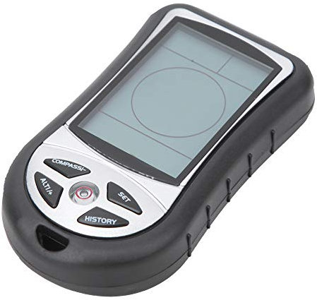 Höhenmesser 8 in 1 Handheld-Höhenmesser-Thermometer Elektronisches Navigationskompass-Barometer
