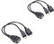 Liummrcy, 2 Paquete USB Netzwerk Adapter TV Kabel Adaptador Ethernet Adapter Fire TV Stick 4K Fire TV Stick Adaptador USB Puerto USB Terminal Adaptador OTG Cable para Fire TV 3 o 2da Gen
