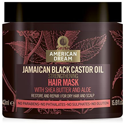 Jamaican Black Castor Oil Strengthening Hair Mask with Shea Butter & Aloe 443ml