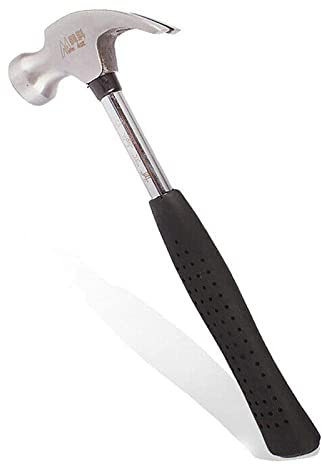 Boxonly 4 oz Children's Mini Claw Hammers 160mm Household Claw Hammer Iron Hammer Safety Handle Small Hammers Nails Tool