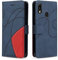 KKEIKO Cover Compatibile con Huawei Y6 2019 / Honor 8A, Antiurto Custodia in PU Pelle, Magnetico Protettiva Cover a Libro per Huawei Y6 2019 / Honor 8A, Blu