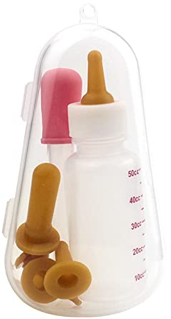 Puppy Bottles for Nursing Puppy Milk Puppy Bottle, Graduated Pet Bottle. Puppy Bottles for Nursing Puppy Milk Puppy Bottle, Graduated Pet Bottle，Kitten Bottles for Nursing (Blue&White)