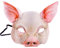JIAHG Schwein Maske Schwein Gesichtsmaske Halloween kostüme Halloween Horror Maske halbes Gesicht Tiermaske für Rollenspiel Party Festival Club