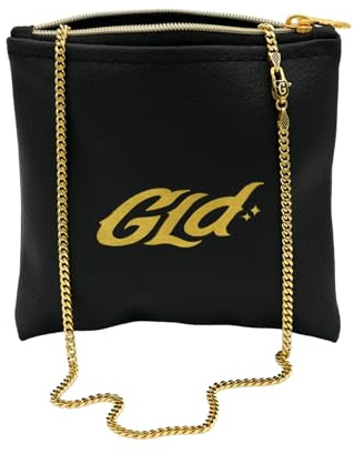 GLD Micro Cuban Link Chain for Men and Women - 3MM, 22”, 18K Gold-Plated Cuban Chain with Premium Travel Pouch – Snatch-Proof, Sweat-Proof, Fade-Resistant – Lifetime Quality, Designed in Miami