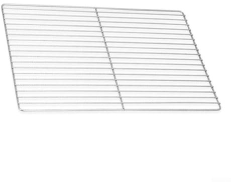Grille de barbecue FACULX - Maille en acier inoxydable de qualité supérieure pour barbecue - Convient pour le camping - Longue durée - Fonctionne sur les barbecues à granulés, au gaz et au charbon de