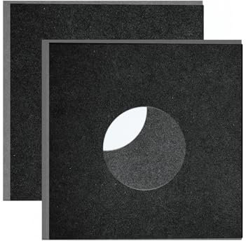 BFS Filters Pacco di 2 filtri di Ricambio compatibili con Ventilatore Helios Elf/ELSD 0587 ELS, Filtro d’Aria, Filtro Antipolvere, Dimensioni 160x160 mm, Ø42 mm