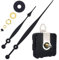 UTTASU Leises Quarz-Uhrwerk, Uhrwerk mit batteriebetrieben, Wanduhr-Mechanismus, Motor-Ersatz, DIY-Reparaturteile (17 mm)