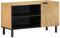 vidaXL Mobile Porta TV Marrone 80x31,5x46cm in Legno Massello di Mango, Panca TV, Armadio Hi-Fi, Centro di intrattenimento, credenza TV