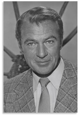 CHENKESS Gary Cooper Poster und Drucke, Kunst-Ölgemälde, Poster, 60 x 90 cm, ungerahmter Stil
