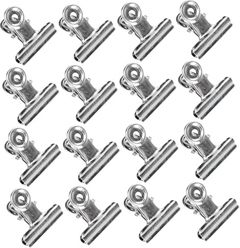 FONDOTIN 30pcs Windproof Clip Socks Dryer Hanging Metal Clothespin Non-slip Clothes Drying Clips for Home Laundry