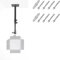 NEWFUN Support Mural pour Lumière, Lot de 2 Bras de Montage Mural,35-55CM, Bras Mural pour Caméra pour éclairage Annulaire, Boîte à Lumière, Monolight à Parapluie, Stroboscopes