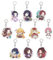 10 Porte Clés Kimetsus No Anime Figurine Nezuko Shinobu Douma Keychain Pendentifs Decor Acrylique Porte Clef Set