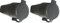 Silver Electronics 9173 Fiche Femelle IP44, Noir (Lot de 2)