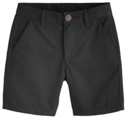 NEXT Jungen Reguläre Passform Chino-Shorts Schwarz 104