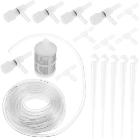 VICASKY Hanging Basket Watering System Automatic Watering System Drip Irrigation Kit for Gardens Irrigation Dripper