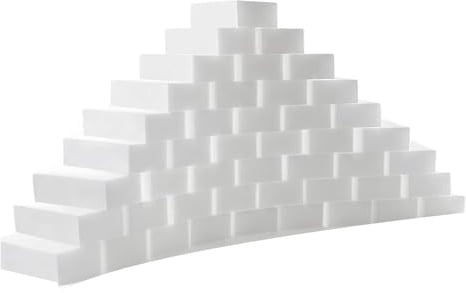 Fazvncv Confezione da 50 spugne multiuso sicure per cucina bagno elettronica