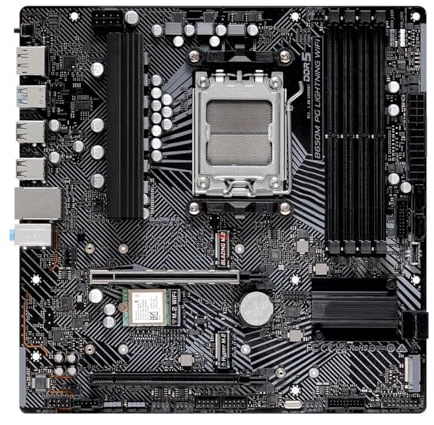motherboard Fit For ASRock B650M PG LIGHTNING WIFI Supporto scheda madre AM5 Ryzen 7 7700X 7800X3D 5 7600X CPU 4xDDR5 M.2 HDMI MATX Scheda