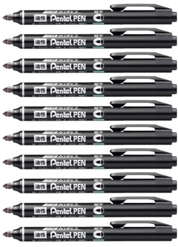Pentel NN50-CO Permanent-Marker PROCKEY, 8er-Etui