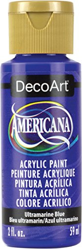 Bulk Buy: Deco Art Americana Acrylic Paint 2 Ounces Ultramarine Blue DA-225 (6-Pack)