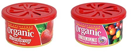 Organic Can Autoduft die Duftdose fürs Auto - Erdbeere Strawberry