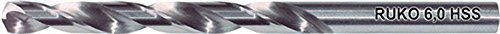 Ruko Broca Cilindr. Hss-G Din338 6,0Mm
