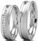 500/- Palladium Eheringe B-48-02687-88
