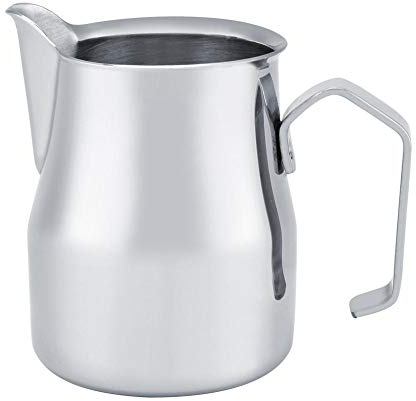 Jarra de Acero Inoxidable Jarra de Café Leche para Espumar Café Expreso Latte Art Style Jarra para Uso de Café en Casa(750ml)