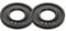 BODYPOWER 0.5Kg Machined Cast Iron Olympic Weight Plates (x2)