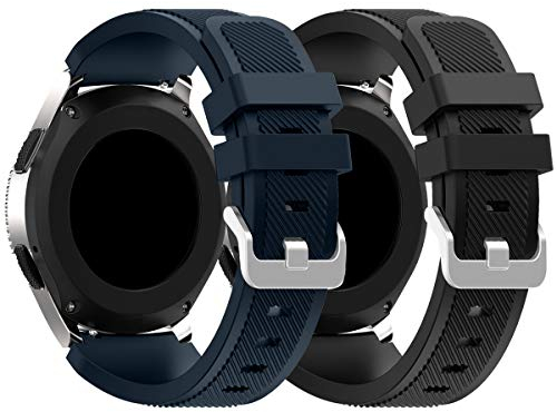 Syxinn Compatibile con 22 mm Cinturino Galaxy Watch 46 mm/Gear S3 Frontier/Classic/Samsung Galaxy Watch 3 45 mm Braccialetti Sport Band per Huawei Watch GT 2 46 mm/GT 3 46 mm/Moto 360 2nd Gen 46 mm