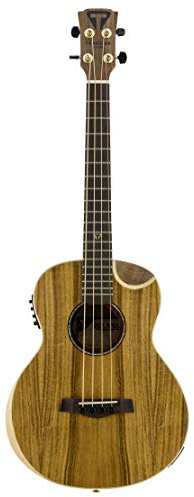 Traveler Guitar Redlands Guitars Basse électro-acoustique 4 cordes Koa (RCB KE)