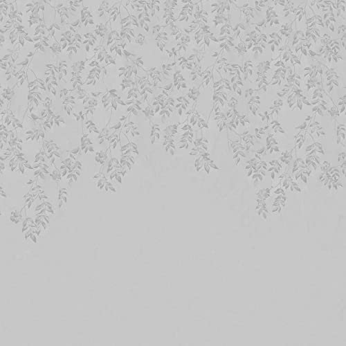 Laura Ashley Papier peint panoramique Feuillage Lockwood 280 x 300cm Gris