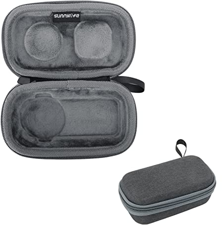 MotuTech Mini-Schutzhülle für Insta360 X3 / One X2 / One X Kamera, Aufbewahrungsbox, tragbar, kratzfest, stoßfest, grau, Modern