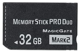 Memeory Stick Pro Duo Carte mémoire PSP haute vitesse compatible avec appareil photo PSP1000 2000 3000 32 Go
