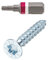 Würth Holzschraube 3x12 Senkkopf RW Bit 200 Stk. verzinkt Vollgewinde