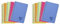 Clairefontaine 328425C - Heft mit Spiralbindung/Doppelspiralbuch Linicolor FRESH, 9,5x14 cm, 50 Blatt kariert, Einband aus gerilltem Polypropylen, Farben sortiert, 1 Stück (Packung mit 2)