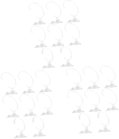 Cabilock 24 Stk Uhrenständer Aufbewahrungsständer Für Armbanduhren Armband-ausstellungsständer Armbandhalter Displayhalter Für Uhren Uhrenhalter Aus Kunststoff Ring Verkaufsstand Abs