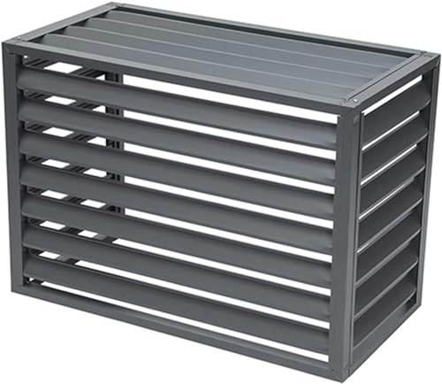 Klimaanlagen-Abdeckungen für Außengeräte, Allwetter-Diebstahlschutz, robuste Aluminium-AC-Abdeckung, Sichtschutzzaun, Außenkondensator-Schutzabdeckung, Pool-Ausrüstung, Absperrzaun, Mülleimer-Abdeck