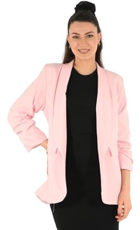 Miss Love giacca donna rosa confetto 9709 - UNI