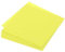 QUARKZMAN 100 Blatt Origami-Papier beidseitig fluoreszierendes Gelb 10 x 10 cm 70 g/m² quadratisches Faltblatt für Kunsthandwerk, Anfänger, Geschenkdekorationen
