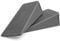 AFFIXERS Pack of 2 Large Door Stoppers for Floor Anti-Skid, Durable, and Heavy Duty Rubber Door Stops | Ideal for All Types of Surfaces |Grey Door Wedges Indoors