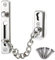 Stainless Steel Door Chain,Door Chain Stainless Steel Security Chain Lock Sliding Bolt Bolt Guard Safety Lock Door Chain Internal Door Lock for Hotel Home Living Motel Apartment Bedroom,Silver