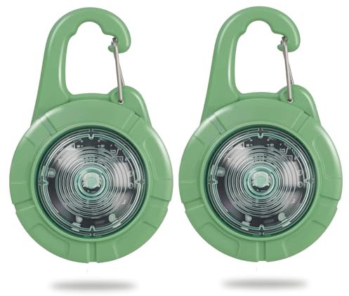 Sumree Blinklicht Schulranzen Reflektoren Kinder, USB Aufladbar Schulranzen Licht.Sicherheitslicht für Rucksäcke, Schulranzen,Kleidung, Kinderwagen und Haustierhalsbänder.