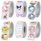 Cartoon Aufkleber, 6 Stück Aufklebers, Kurogrtmi Aufkleber, Hellohyjkitty Sticker, Cinnamfcgeoroll Stickers, Wasserdicht Stickers für DIY-Kunsthandwerk, Fotoalbum, Scrapbook, Laptop, Skateboard